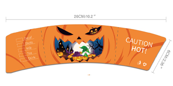 Cup Sleeve Size 10.6 x 2.36in
