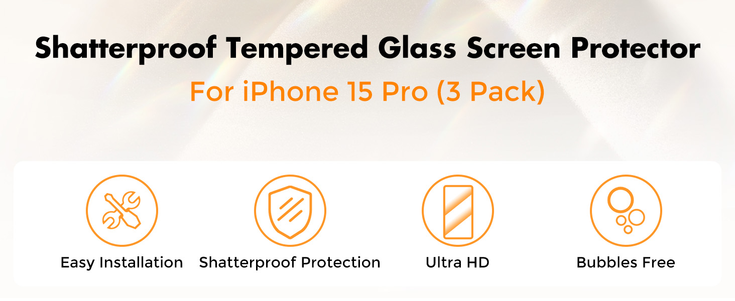 iPhone 15 Pro Screen Protector