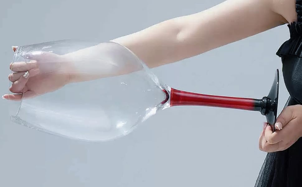 taça de vinho gigante