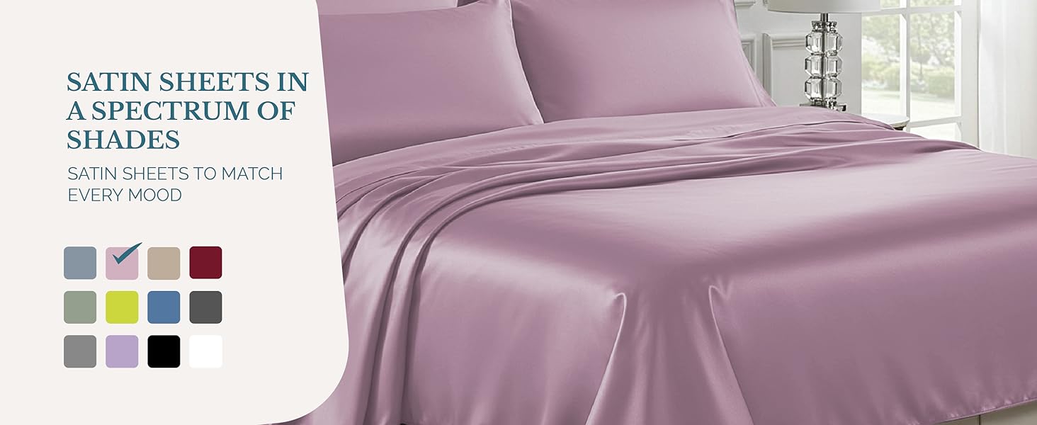 bed sheets queen, king sheets,  queen sheets, silky satin sheets, luxury sheets,  bedding, bed set