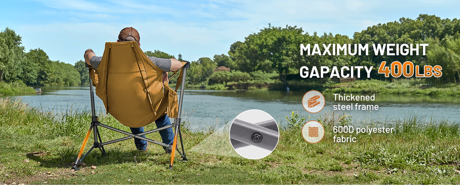 rocking camping chair