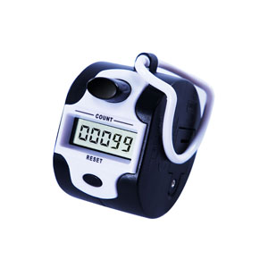 Compteur mécanique manuel à 5 chiffres et coque ABS