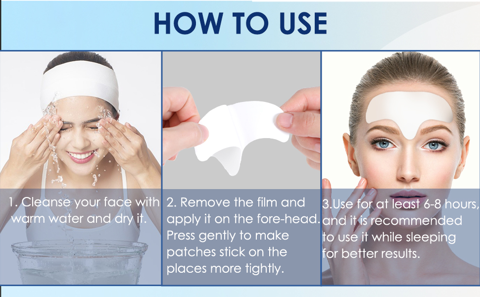 facial patches forehead
