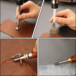 Professional Leather Working Tools Kit 