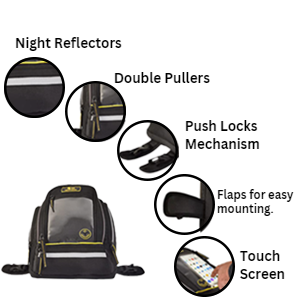 motorcycle tank bag
