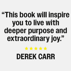 "This book will inspire you to live with deeper purpose and joy."