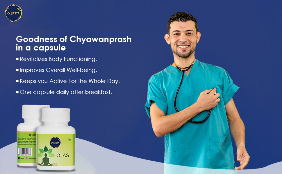 Buy OUJASYA Ojas Organic Ayurvedic Capsules Immunity Boosters for