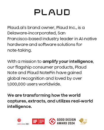 PLAUD NotePin AI Voice Recorder