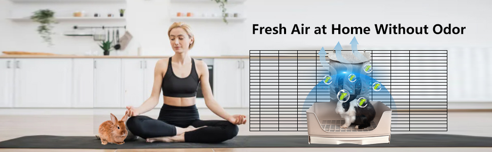 Large Rabbit Litter Box Trainer