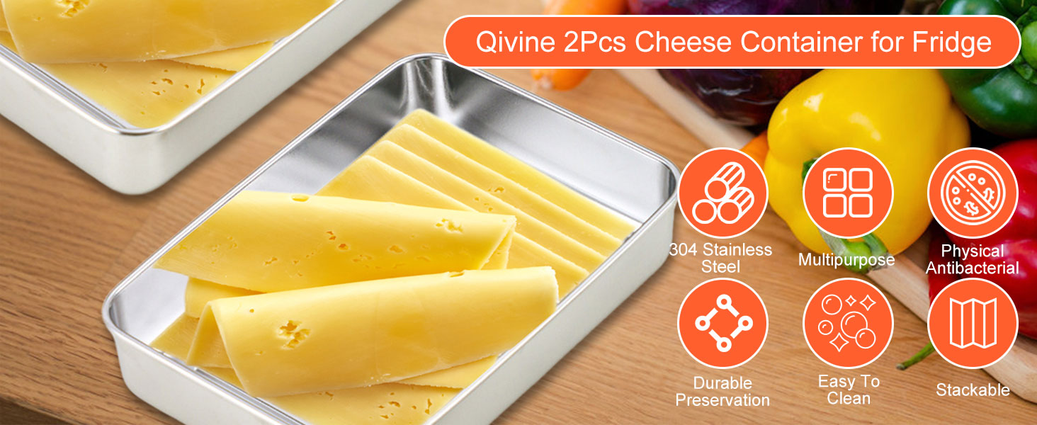 Cheese Container for Fridge