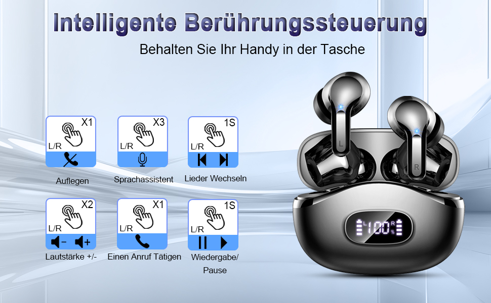 Bluetooth In Ear Kopfhörer Kabellos Unter 100 Euro www.amazon.de