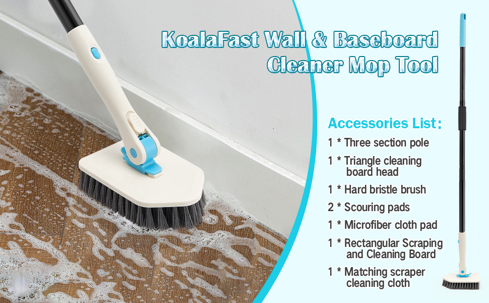  Wall Mop ＆ Baseboard Cleaner