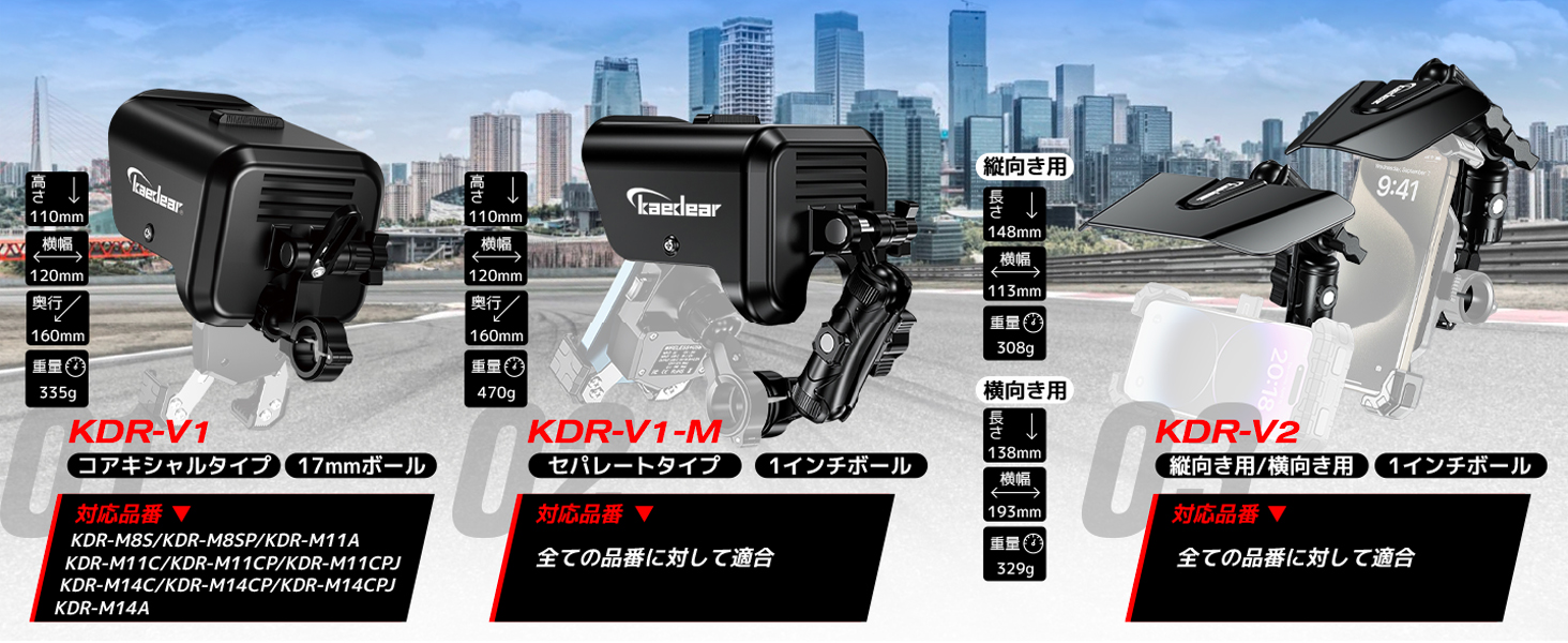 製品の構成図と寸法、付属パーツが表示された説明画像