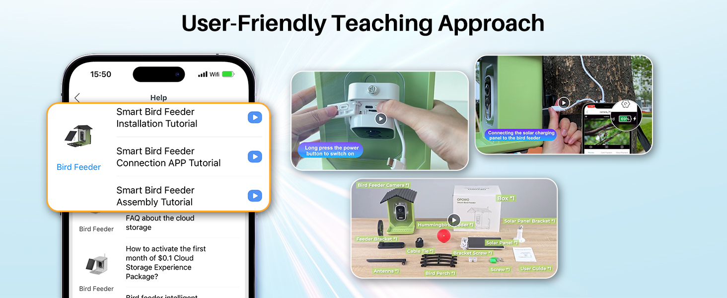 camera bird feeders for outside