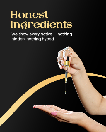 Glamure 10% Vitamin C Face Serum 4% Niacinmide and 1% Hyaluronic Acid, flashing skin, hydrating and hydrating serum, anti-dulaness for men and women, 30ml Honest material