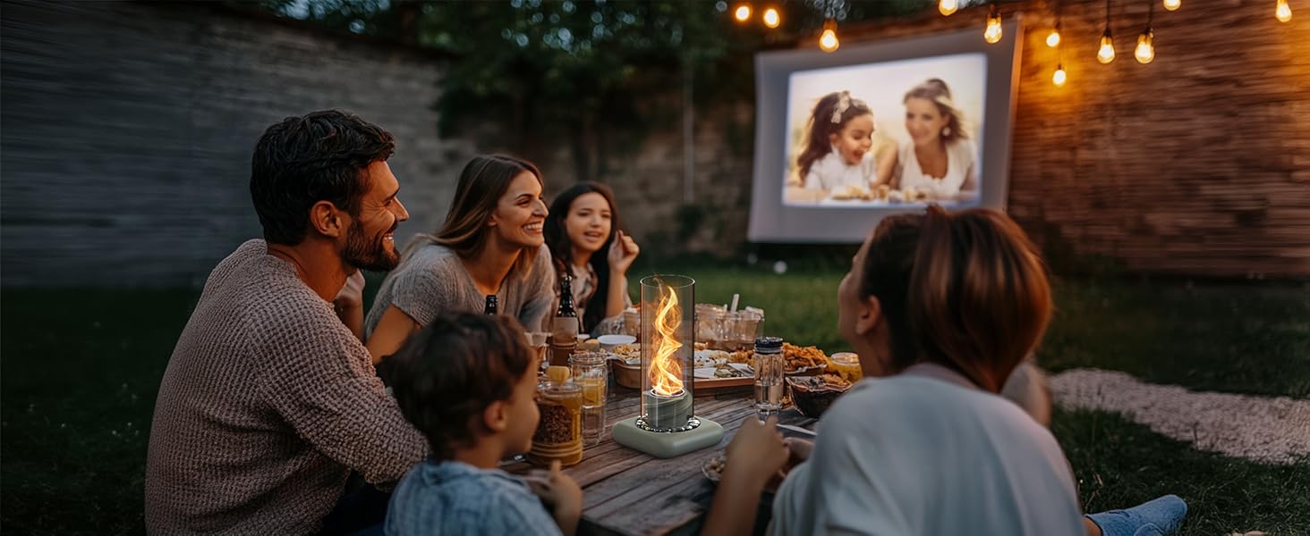 Brilam Tornado Tabletop Fire Pit for Indoor/Outdoor, Small