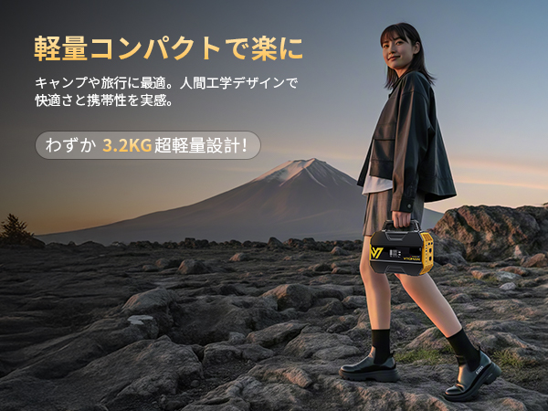 VTOMAN FlashSpeed 300 ポータブル電源 小型 230Wh Small Portable Power Station | 300w Portable Power Station