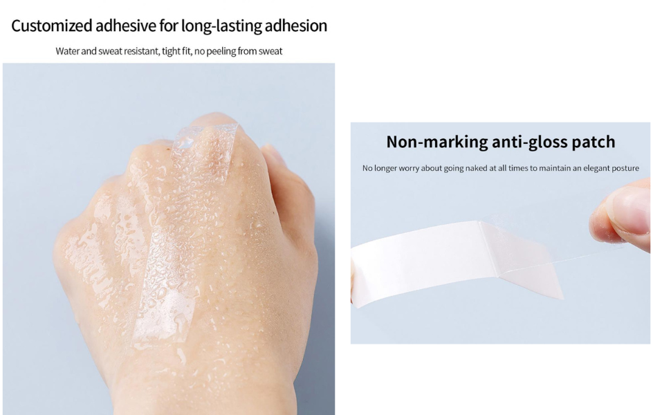 Hollywood Fashion Secrets Fashion Tape 120pcs Fashion Tape, Double Sided Body Tape For Clothes, All-Day Adhesive Strength And Gentle On Skin And Fabrics, Transparent Color For All Skin Shades, The Perfect For