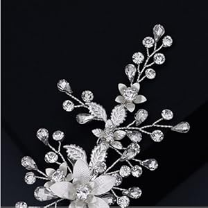 Rhinestone Wedding Hair Clips