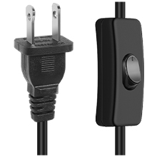5.25ft Plug in Cord & On/Off Switch