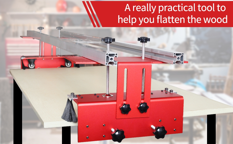 Router Sled, Slab Flattening Jig, 60 inches Router Sled for Flattening Slabs