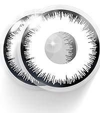 Farbige Kontaktlinsen von MeralenS 12 Monatslinsen Jahreslinsen Halloween Fasching