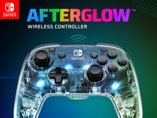 Amazon.com: Afterglow Wireless RGB Controller - Nintendo