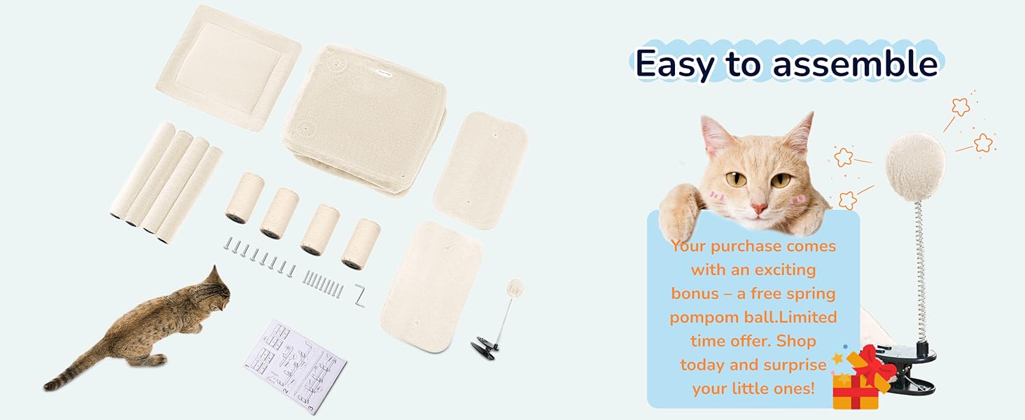 easy assemble pet stairs