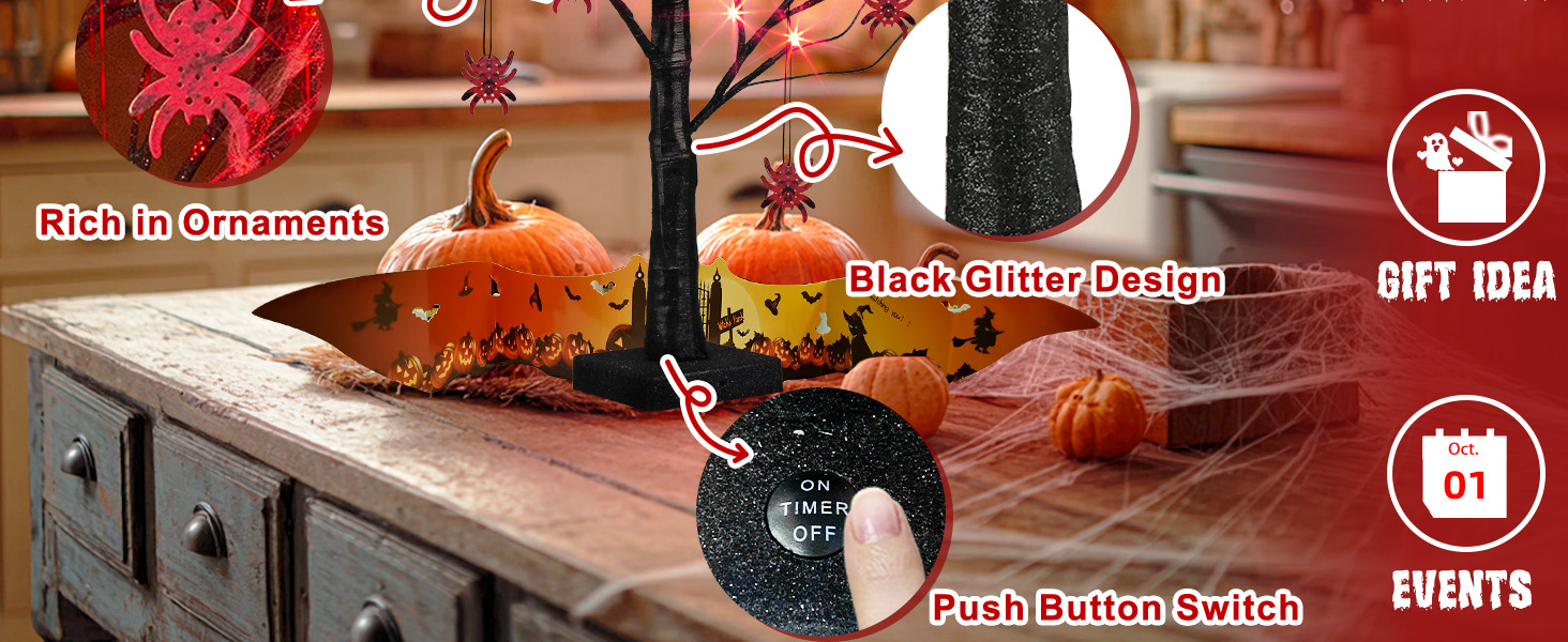 halloween table decorations