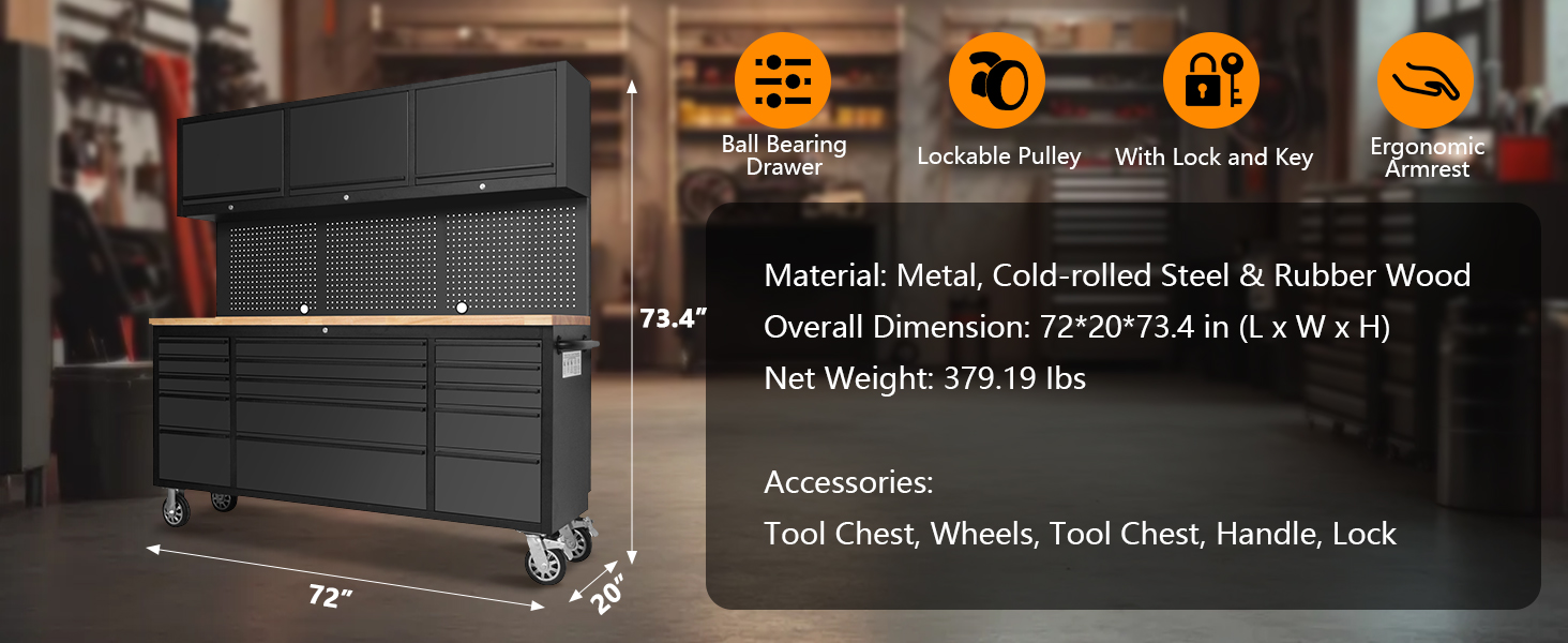 صندوق الأدوات المتدحرج