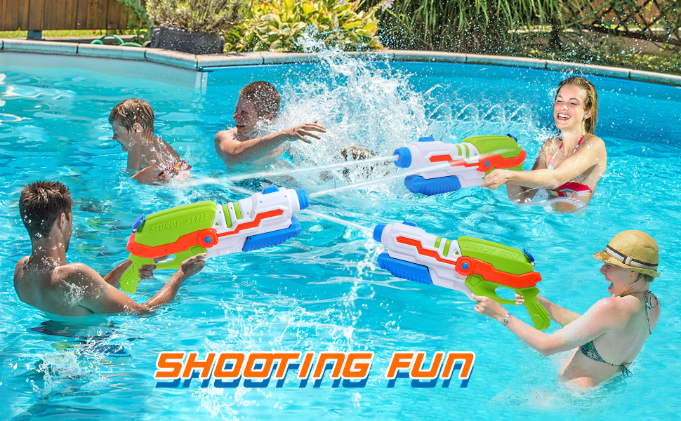 LUDILO Water Gun for Adults, 2100CC Super Big Squirt Water