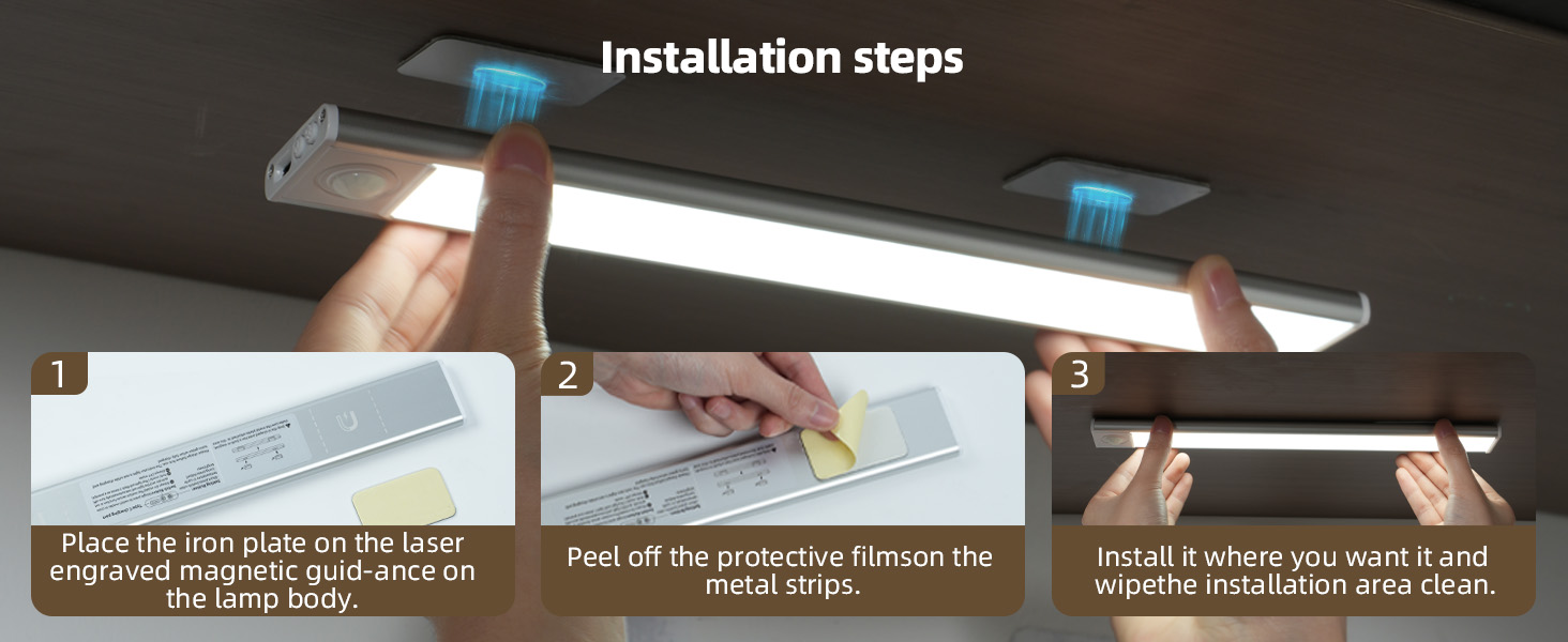 under cabinet lighting wireless