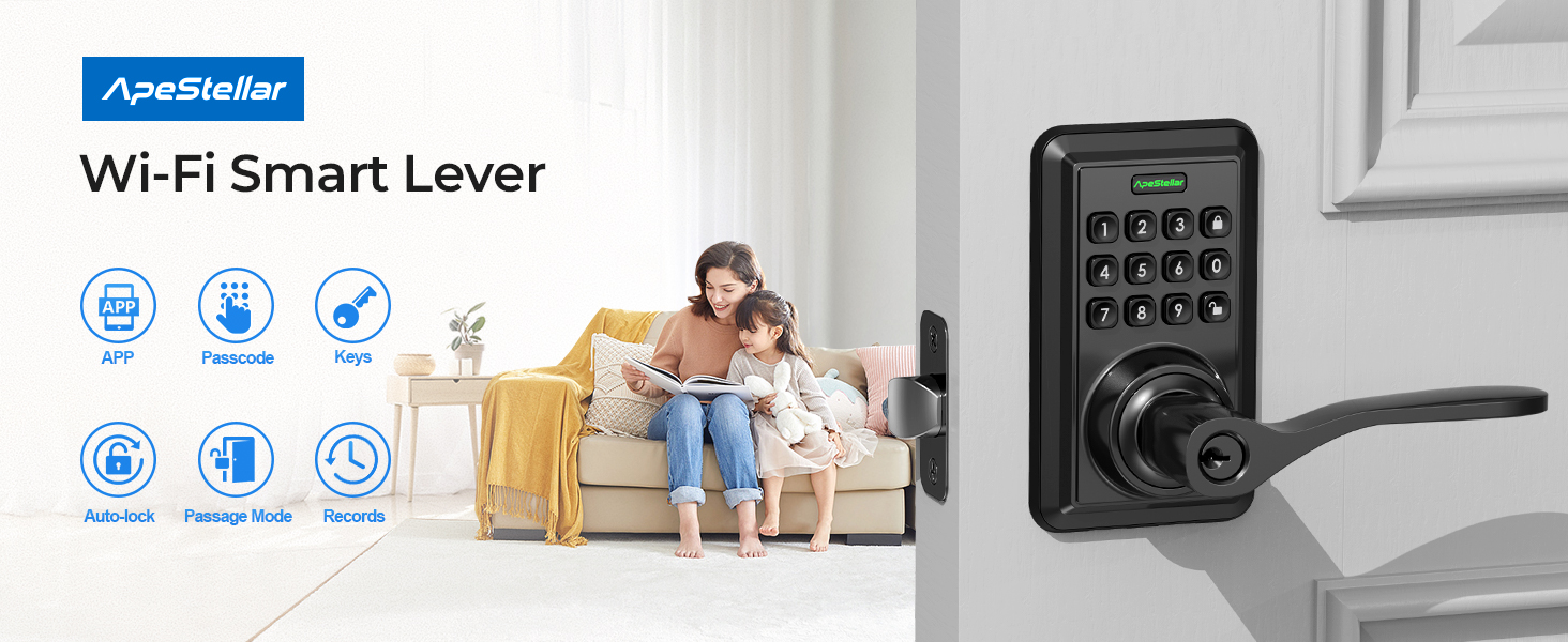 Apestellar Wi-Fi Door Knob