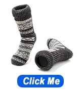Mens Fuzzy Warm Slipper Socks