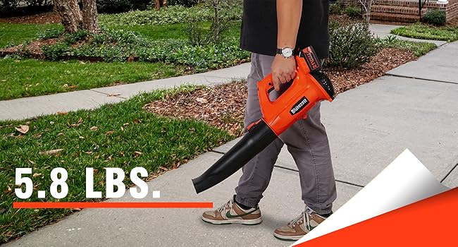 lightweight design leaf blower easy control