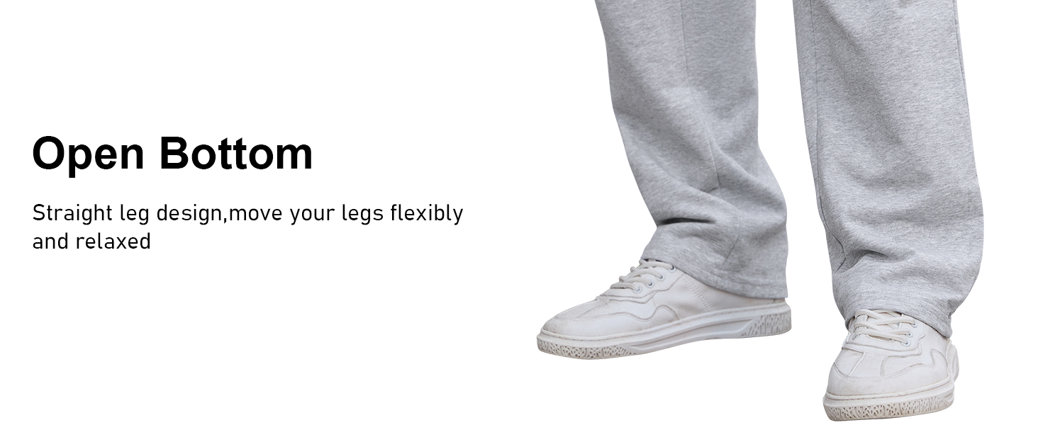Straight Leg Open Bottom