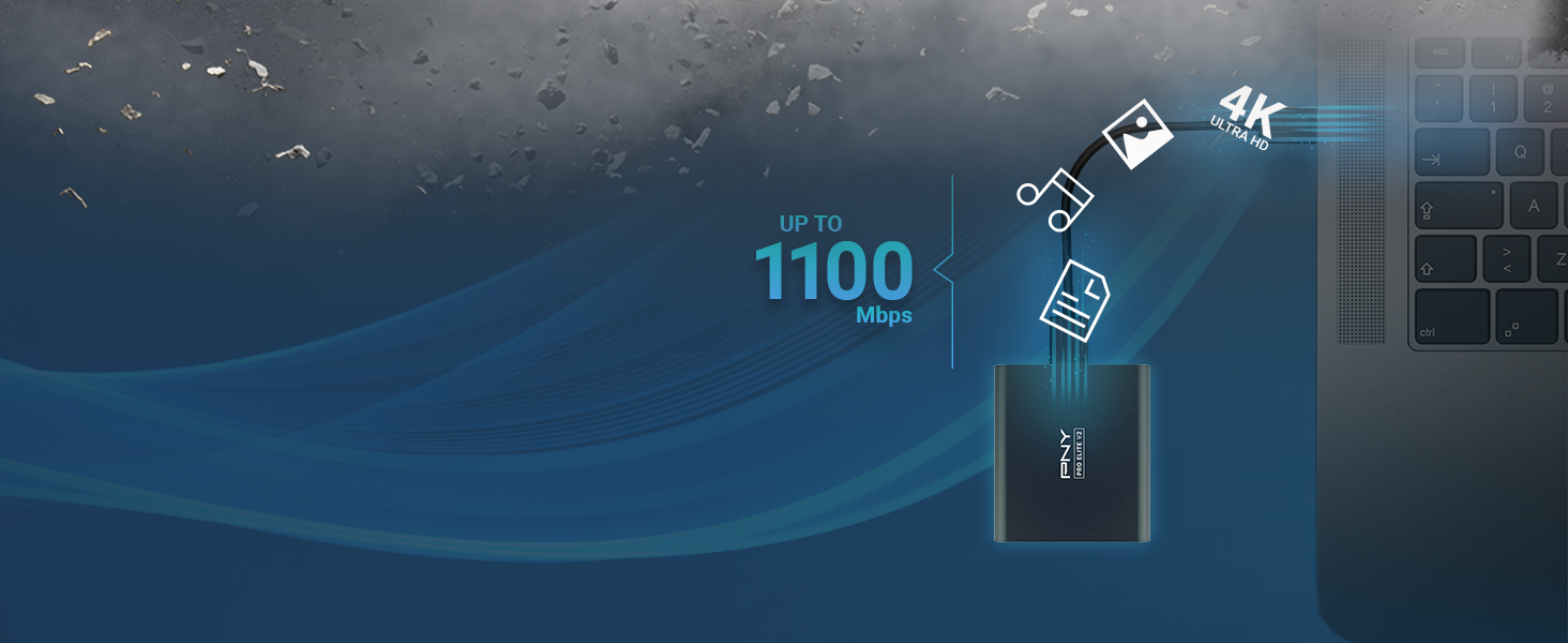 Up to 8x Faster than external HDD