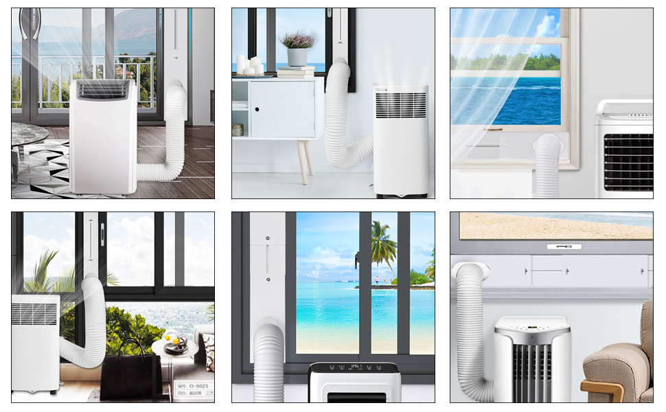 Portable Air Conditioner Window Kit [2023 SEAMLESS] AC