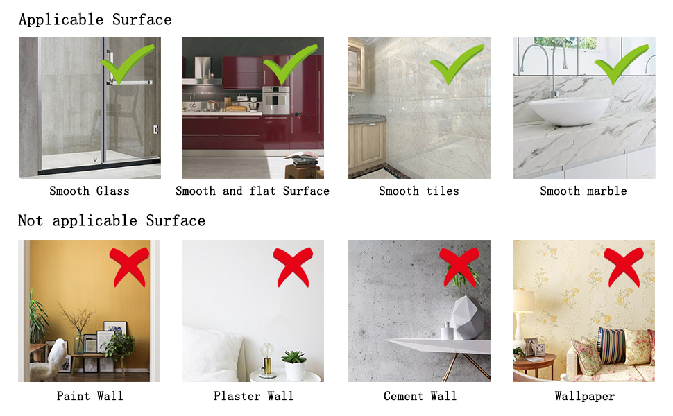 Frafuo Small Floating Shelves for Wall Storage 140MM3M VHB Stick on