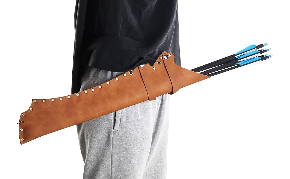 quiver for arrows leather