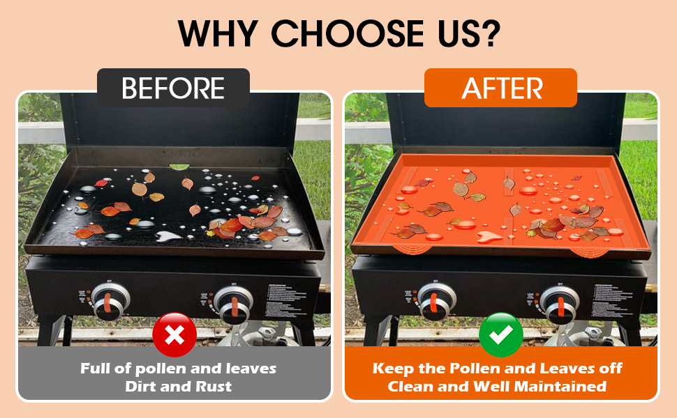 22" Griddle Mat Silicone for Blackstone,