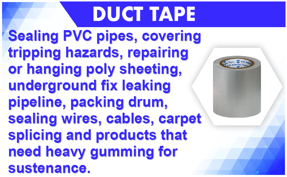 VCR Grey Duct Tape 18 Meters in Length 48mm / 2" Width 1 Roll Per