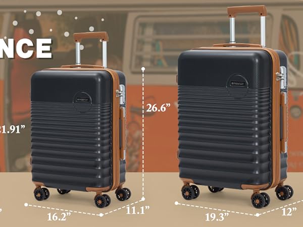 3 piece luggage set