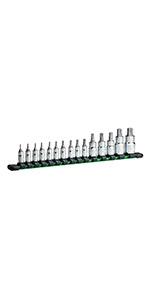 Capri Tools 6 mm Hex Bit Socket, 1/4-Inch Drive, Metric - 3
