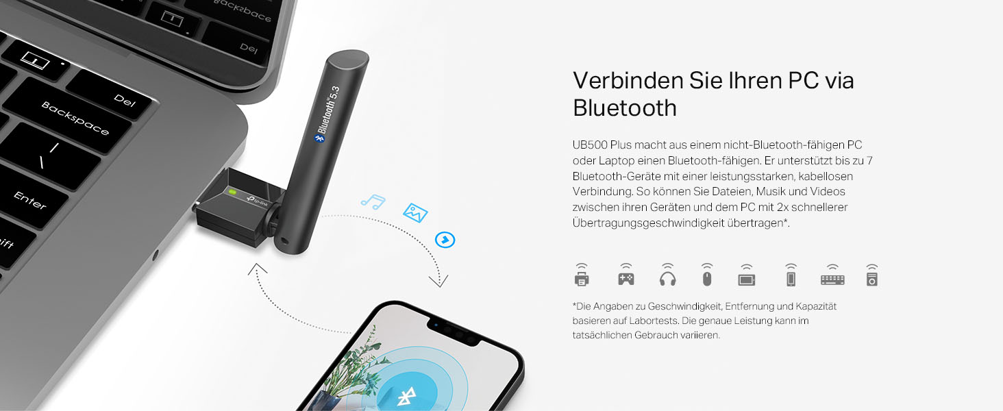 UB500 Plus connection