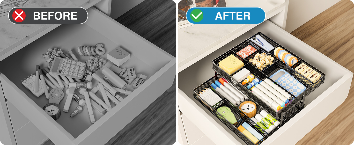 desk drawer organizer