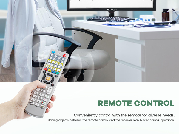 digital visual acuity with remote control