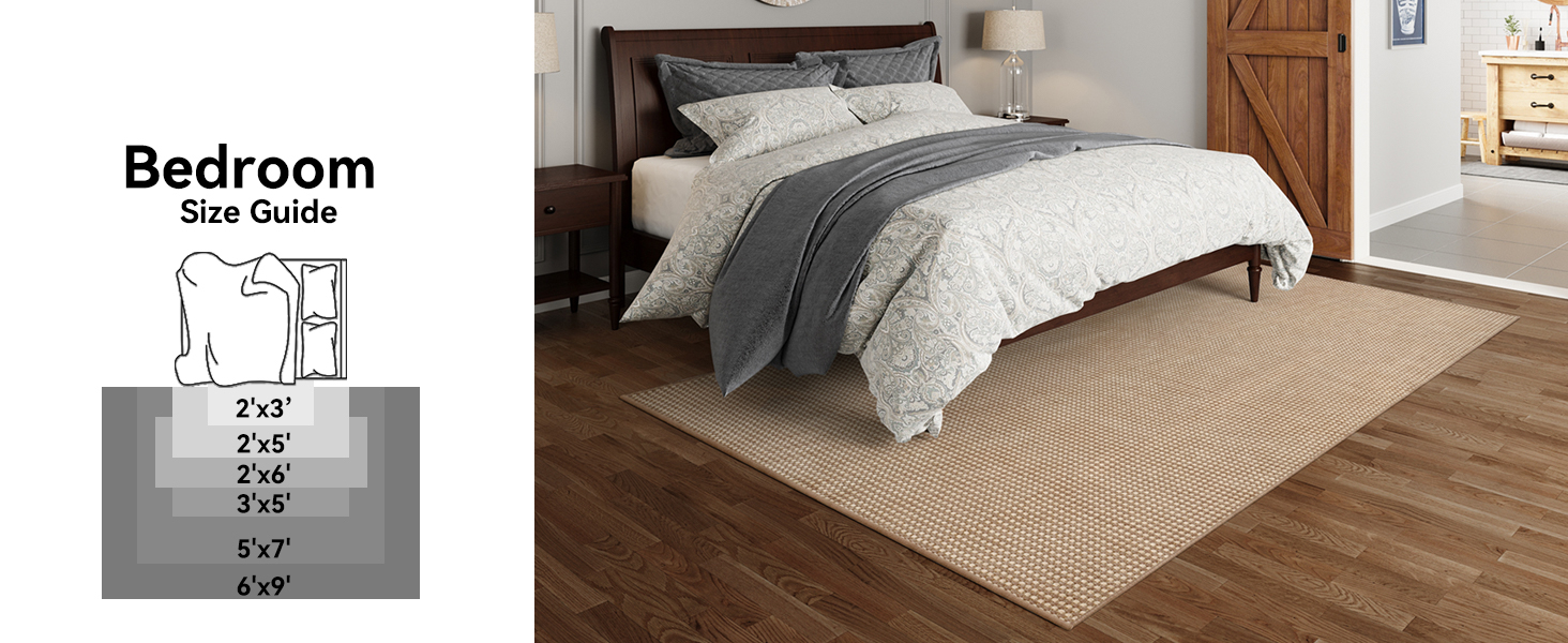 Boho Woven Washable Area Rug 6x9 5x7ft  Non Slip Area Rugs Hall Entry Rug Carpet Bedroom Living Room