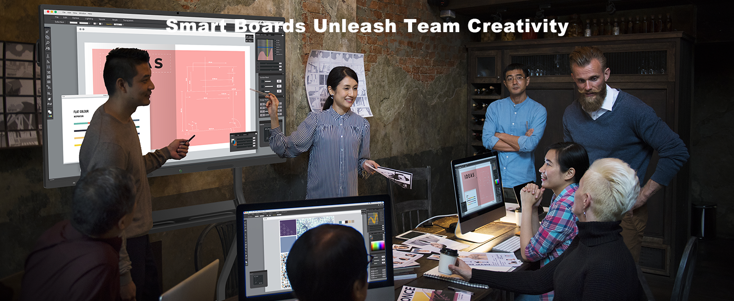 smart board for team work