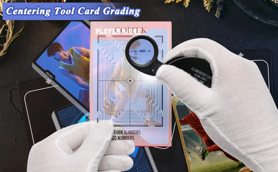 Amazon.com: 139PCS Card Grading Centering Tool Set,Card Grading Kit ...